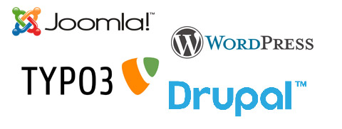 Open source CMS vergelijking: Joomla, WordPress, Drupal en TYPO3
