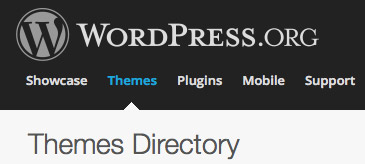 wordpress themes directory