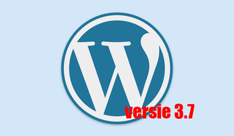 WordPress 3.7 is uit!