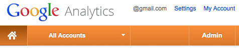 google analytics admin