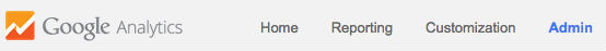google analytics admin