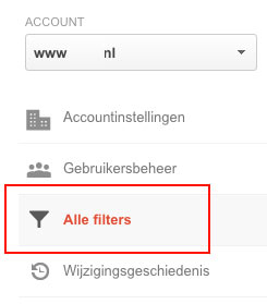 google analytics filter