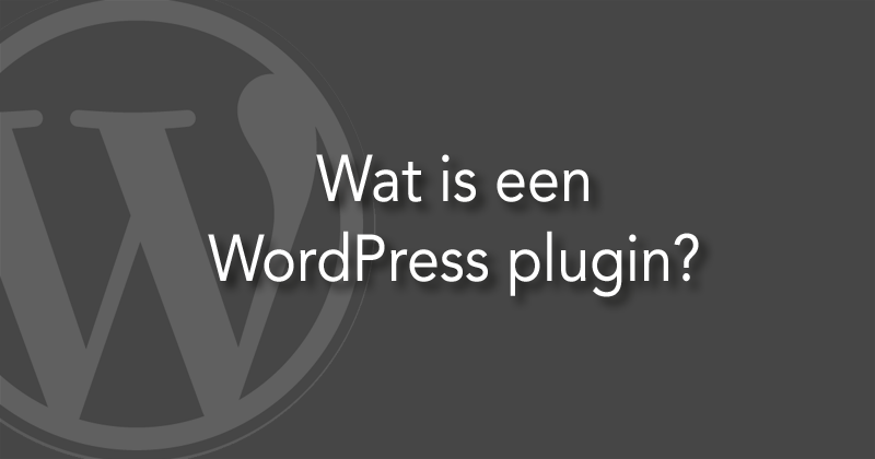 Wat is een WordPress plugin?