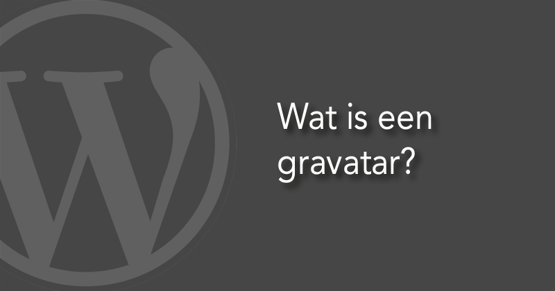 Wat is een gravatar?