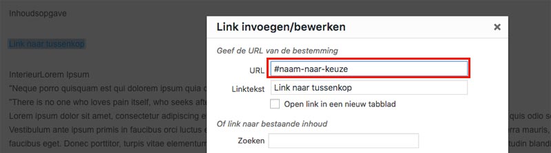 anchor link toegevoegd